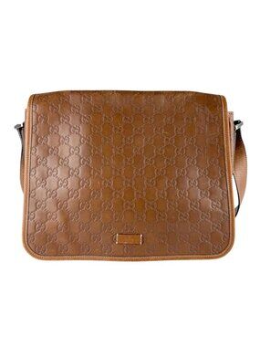 Gucci Crossbody Shoulder Bag Guccissima